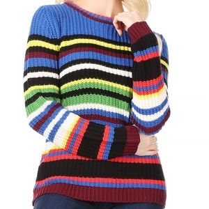 Pink Rose Juniors Medium Sweater - Y2K Vintage